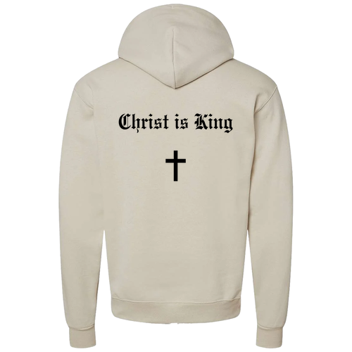 Champion Powerblend Adult Hooded Sweatshirt -- Sand