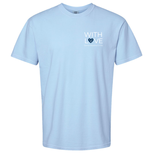 Comfort Colors Unisex Garment-Dyed Heavyweight T-Shirt -- Hydrangea