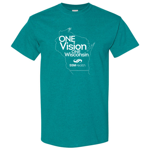 Gildan Heavy Cotton Basic T-Shirt -- Antique Jade Dome