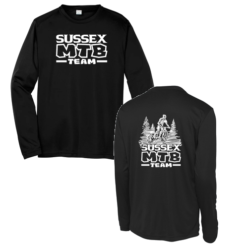 Sport Tek Long Sleeve Competitor -- Black