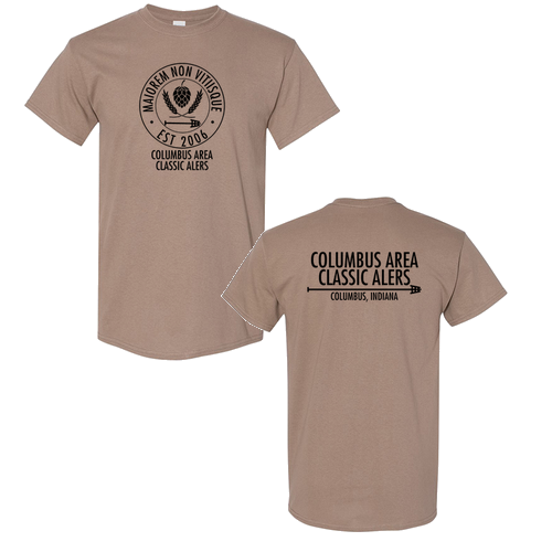 Gildan Heavy Cotton Basic T-Shirt -- Brown Savana