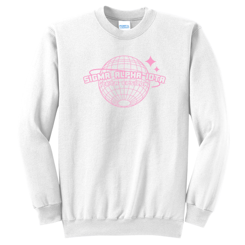 Port and Company Classic Crewneck Sweatshirt -- White