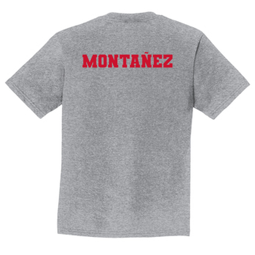 Youth Basic Tee -- Athletic Heather MOÑTANEZ