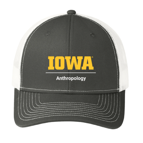 Port Authority Snapback Trucker Cap -- Black / White