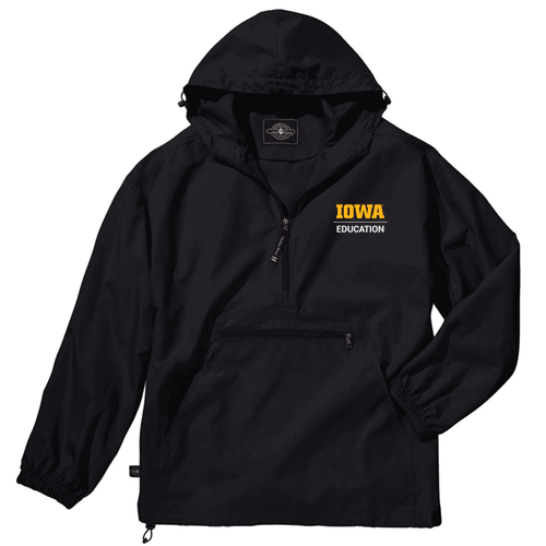 Charles River Pack-N-Go Pullover -- Black