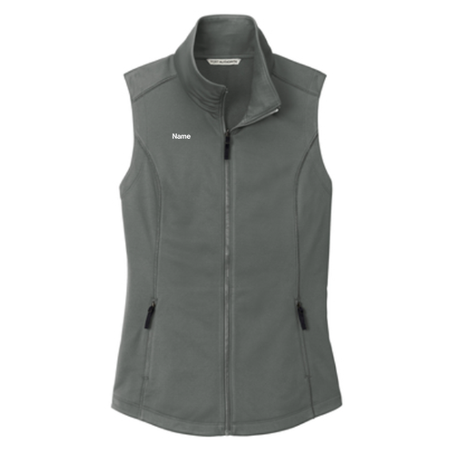 Port Authority Ladies Collective Smooth Fleece Vest -- Graphite