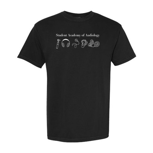 SAA Comfort Colors Unisex Garment-Dyed Heavyweight T-Shirt -- Black