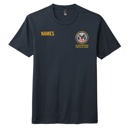 District Made Mens Perfect Tri Crew Tee -- New Navy