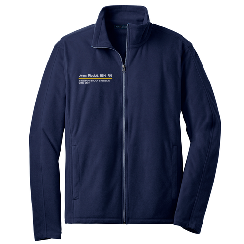 Port Authority Microfleece Jacket -- True Navy