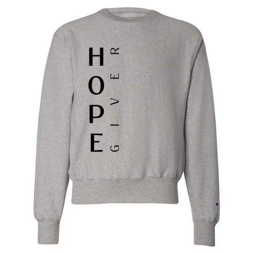 Champion Reverse Weave Crewneck Sweatshirt -- Oxford Gray