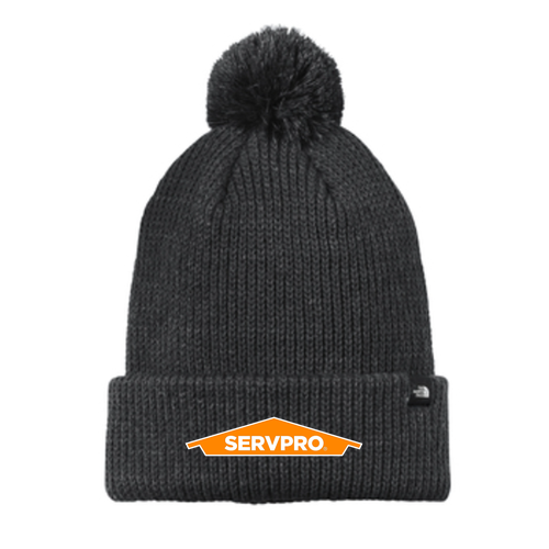 The North Face Pom Beanie -- TNF Black Heather