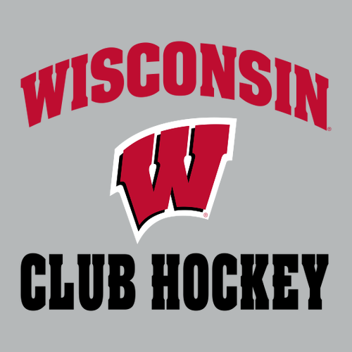 UW Club Hockey Under Armour Tech T-Shirt -- Grey