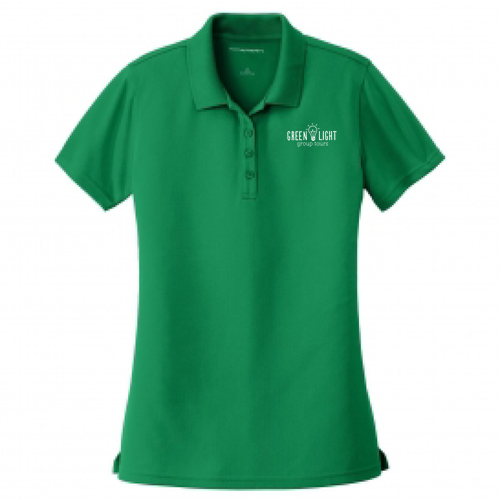 Port Authority Ladies Dry Zone UV Micro Mesh Polo -- Bright Kelly Green