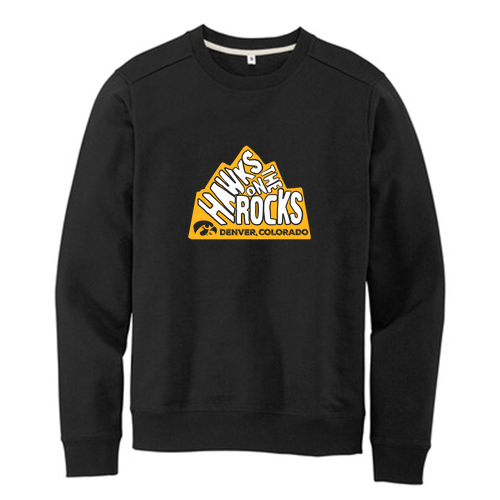 District Re-Fleece Crew -- Black