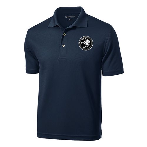 Sport Tek Dri Mesh Sport Shirt -- Navy