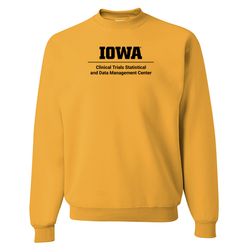 CTSDMC Jerzees 8 Oz., 50/50 Nublend Fleece Crew -- Gold