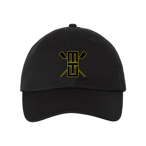 Valucap Bio-Washed Unstructured Hat -- Black