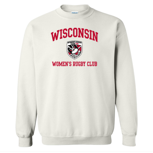 Gildan Heavy Blend Crew Neck Sweatshirt -- White