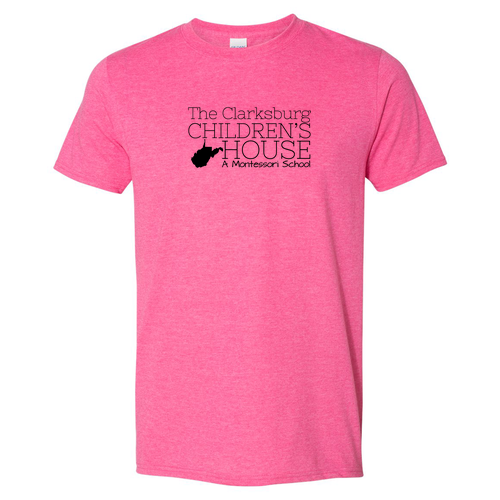 Gildan SoftStyle T-Shirt -- Heather Heliconia