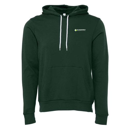 Bella + Canvas Sponge Fleece Hoodie -- Forest