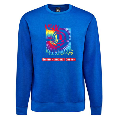 J. America BTB Fleece Crew -- Royal