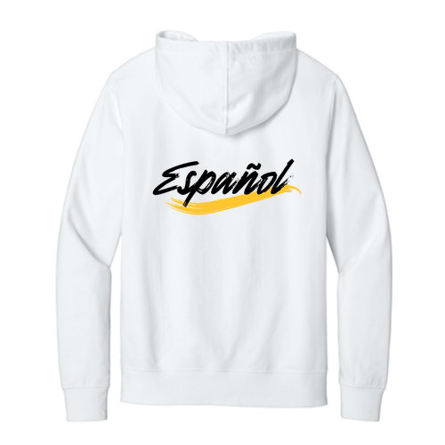 Español District Re-Fleece Hoodie -- White