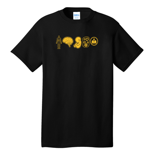 Port and Company 5.4 oz Cotton T-Shirt -- Jet Black