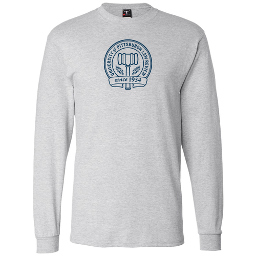Hanes Beefy T Longsleeve T-Shirt -- Ash