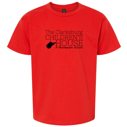 Gildan YOUTH SoftStyle T-Shirt -- Red