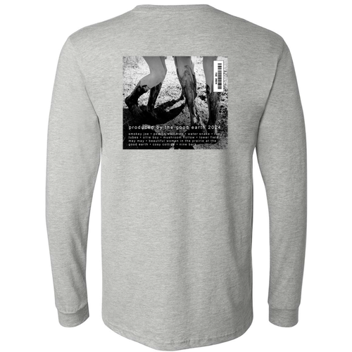 Bella+Canvas Unisex Heather Cvc Long Sleeve Tee- Heathers -- Athletic Heather