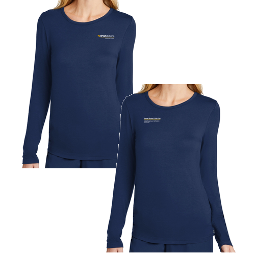 Wink® Women’s Long Sleeve Layer Tee -- Navy