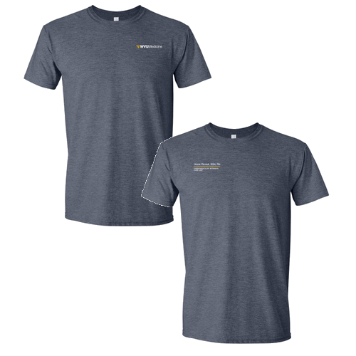 Gildan SoftStyle Fitted T-Shirt -- Heather Navy