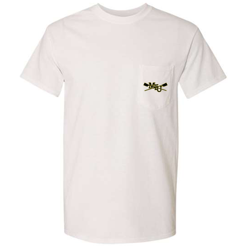 Gildan Heavy Cotton Adult Tee with Pocket -- White