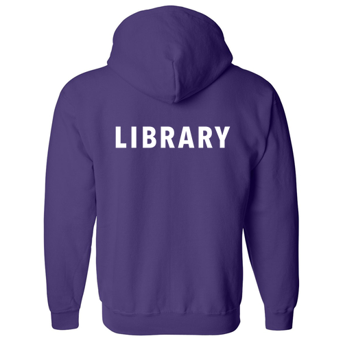 Gildan Full Zip Hooded Sweatshirt -- Purple [HIDE]