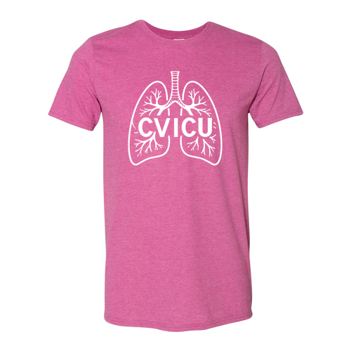 CVICU SoftStyle T-Shirt -- Heather Berry