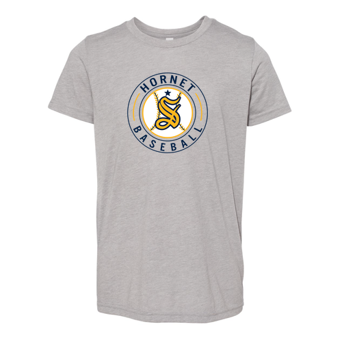 Bella Canvas Youth Triblend Jersey Short Sleeve Tee -- Athletic Grey Triblend