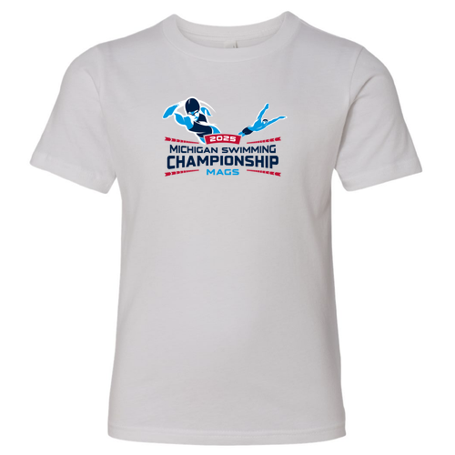 Youth Next Level Soft Fitted Short Sleeve Tee -- White
