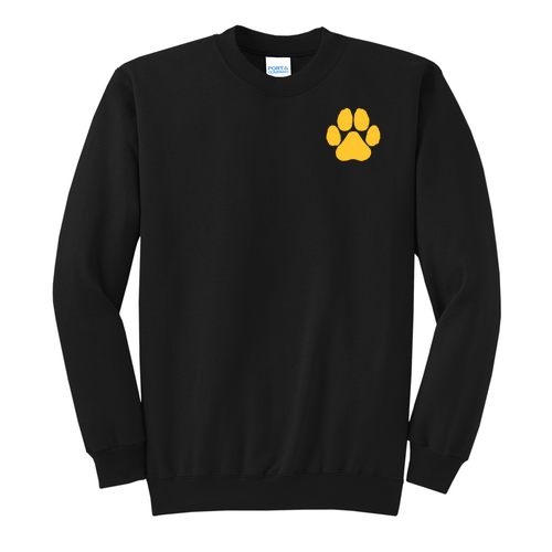 Port and Company Classic Crewneck Sweatshirt -- Jet Black