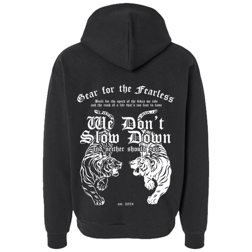 Independent Trading Co. Mainstreet Hooded Sweatshirt -- Black