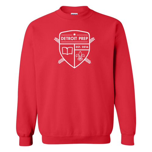 Gildan Heavy Blend Crewneck Sweatshirt -- Red