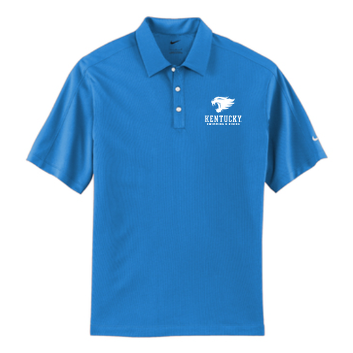 Nike Tech Sport Dri Fit Polo Shirt -- Pacific Blue