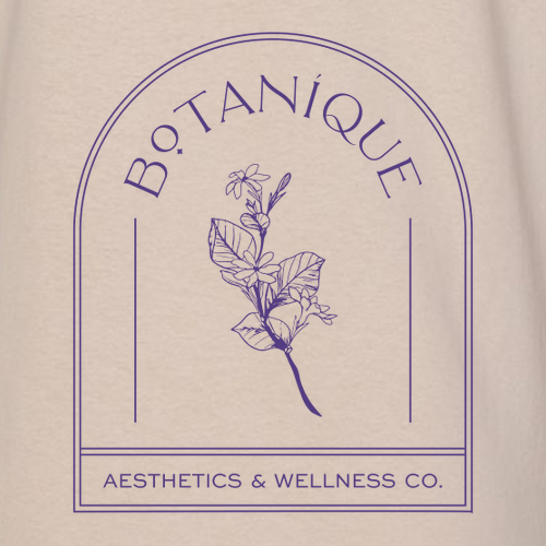 Botanique Floral Gildan Crewneck Sweatshirt -- Sand