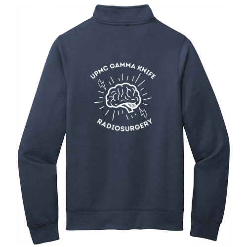Port and Company Core Fleece Cadet Full-Zip Sweatshirt -- Navy
