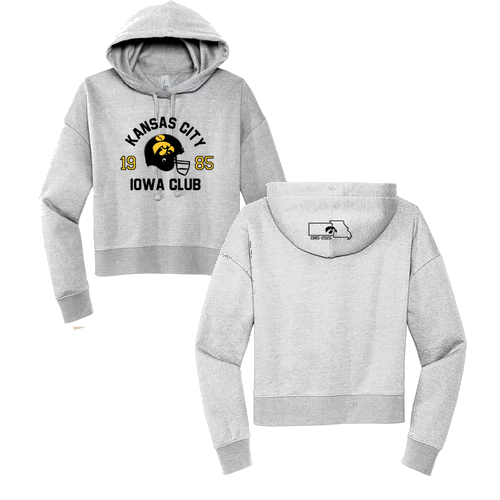District Women's V.I.T. Fleece Hoodie -- Light Heather Grey