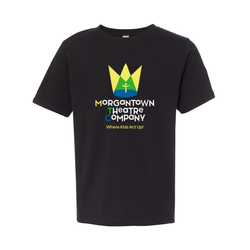 MTC Next Level Apparel Youth Short Sleeve Crew Tee -- Black
