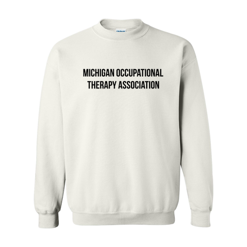 Gildan Heavy Blend Crew Neck Sweatshirt -- White