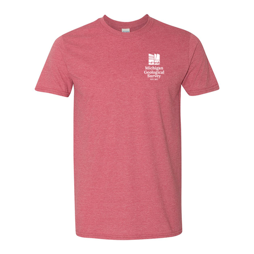 Gildan SoftStyle T-Shirt -- Heather Cardinal