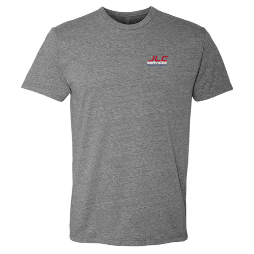 Next Level Mens CVC Crew -- Dark Heather Grey