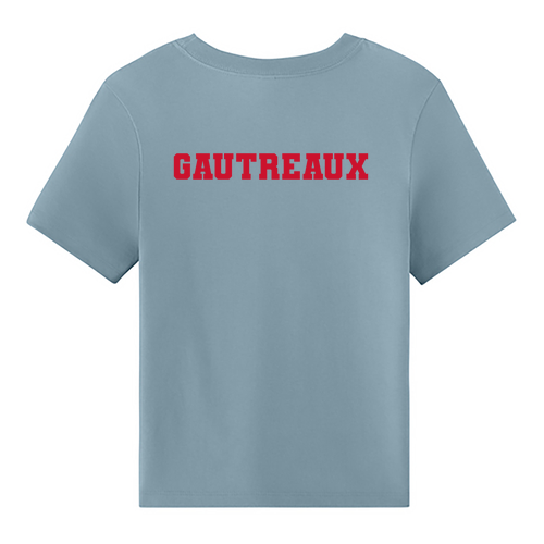 Women's Heavyweight Tee -- Vintage Denim GAUTREAUX