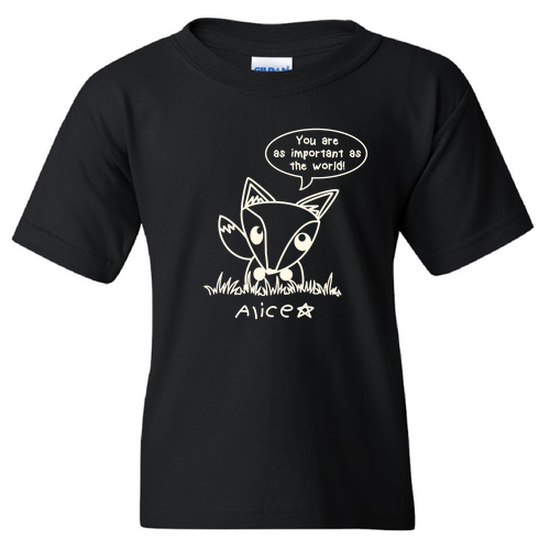 Gildan Heavy Cotton Basic Youth T-Shirt -- Black